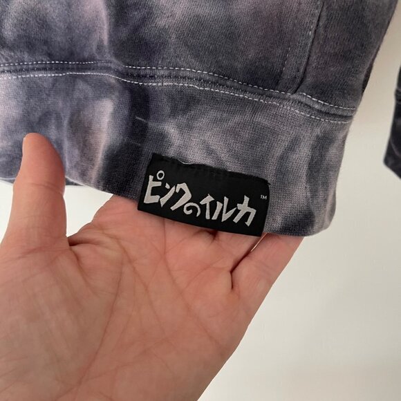 Pink Dolphin Mens Hoodie Size Small Multicolor Tie Dye Lighthouse Legendary - Picture 7 of 13